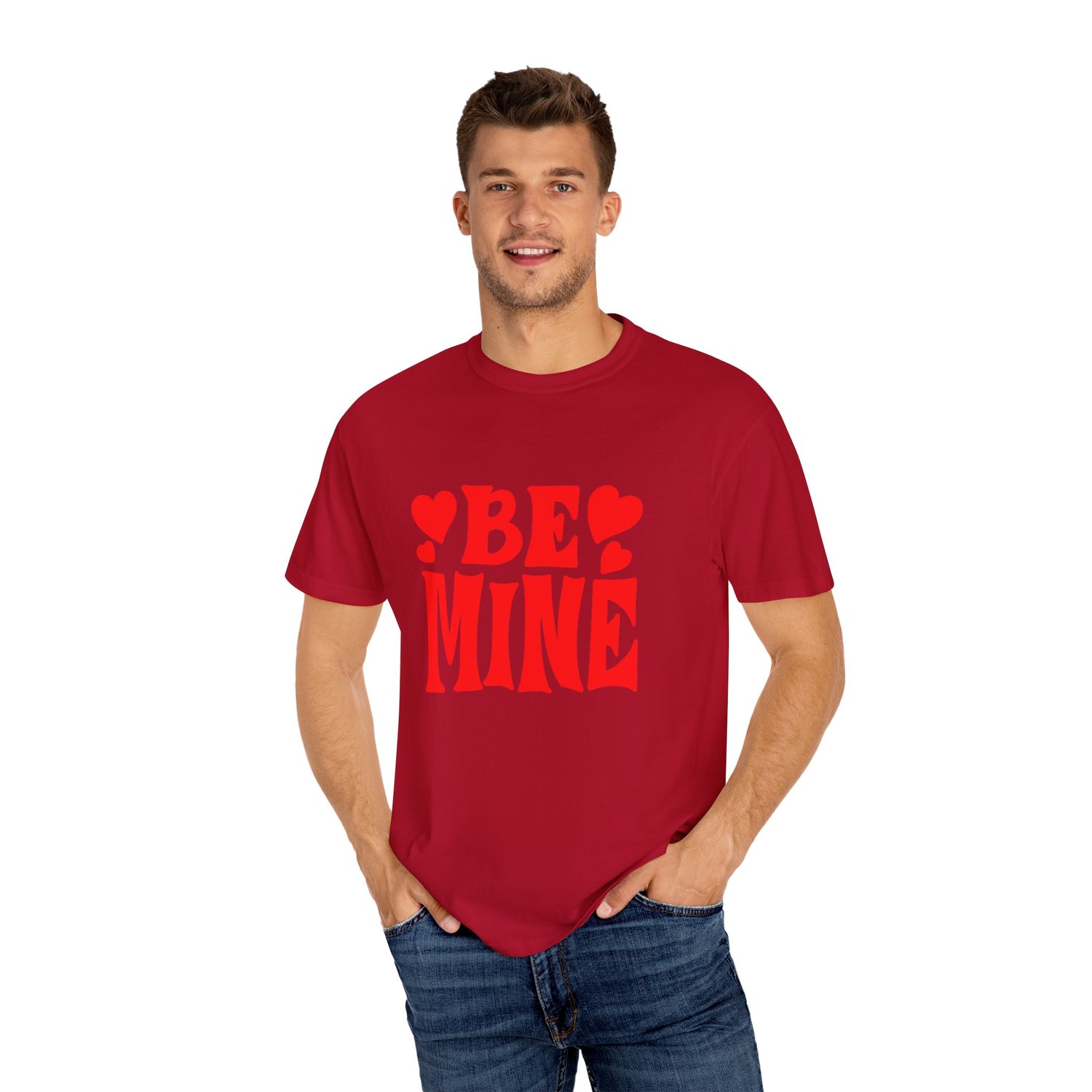 Romantic Graphic Tee, Be Mine T-shirt, Couples Gift, Valentine’s Day Top, Cute Casual Wear, Love Shirt