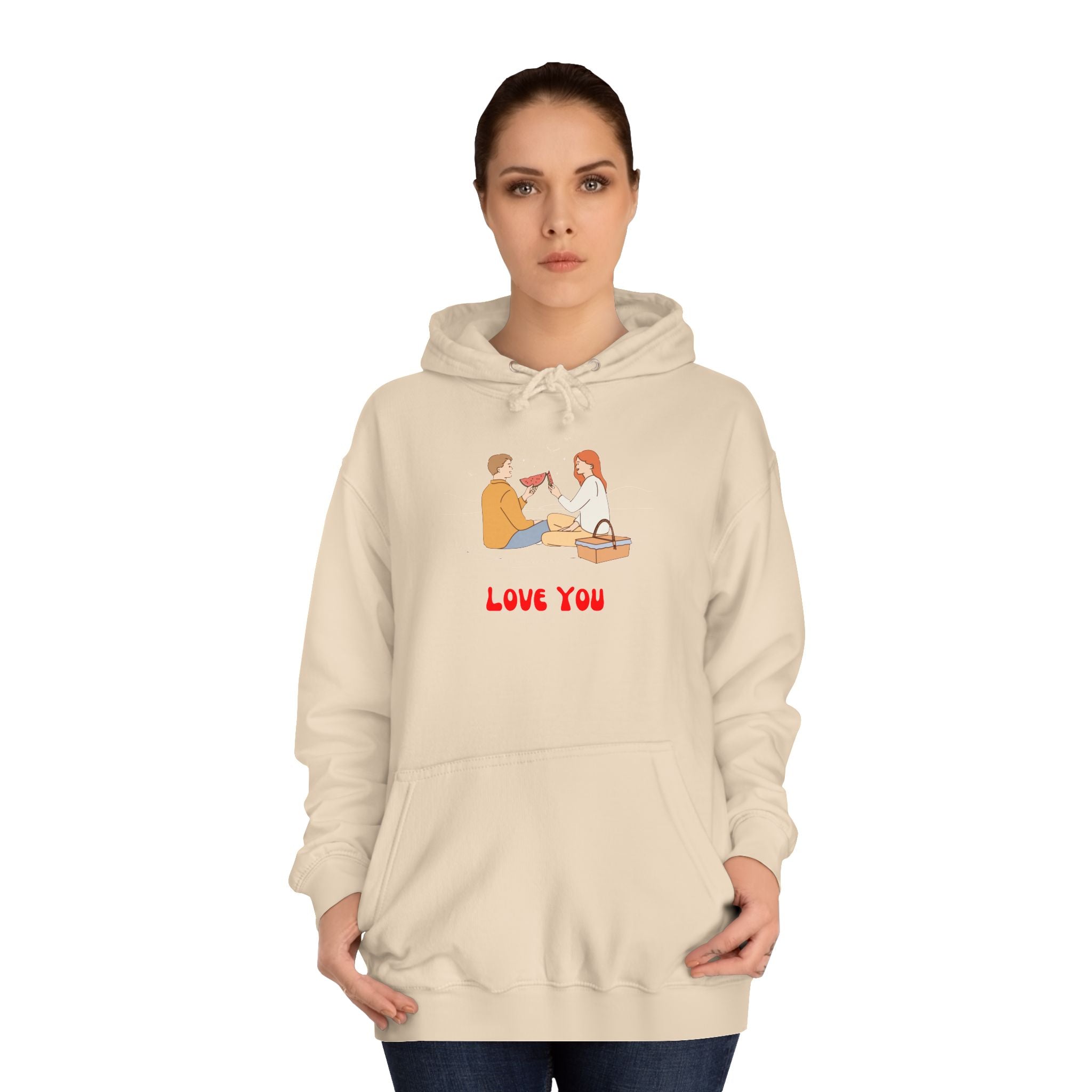 Love Together Unisex College Hoodie  Premium Quality Comfortable &amp; Stylish Hoodie for Couples  Perfect for Everyday Wear or Special Occasion