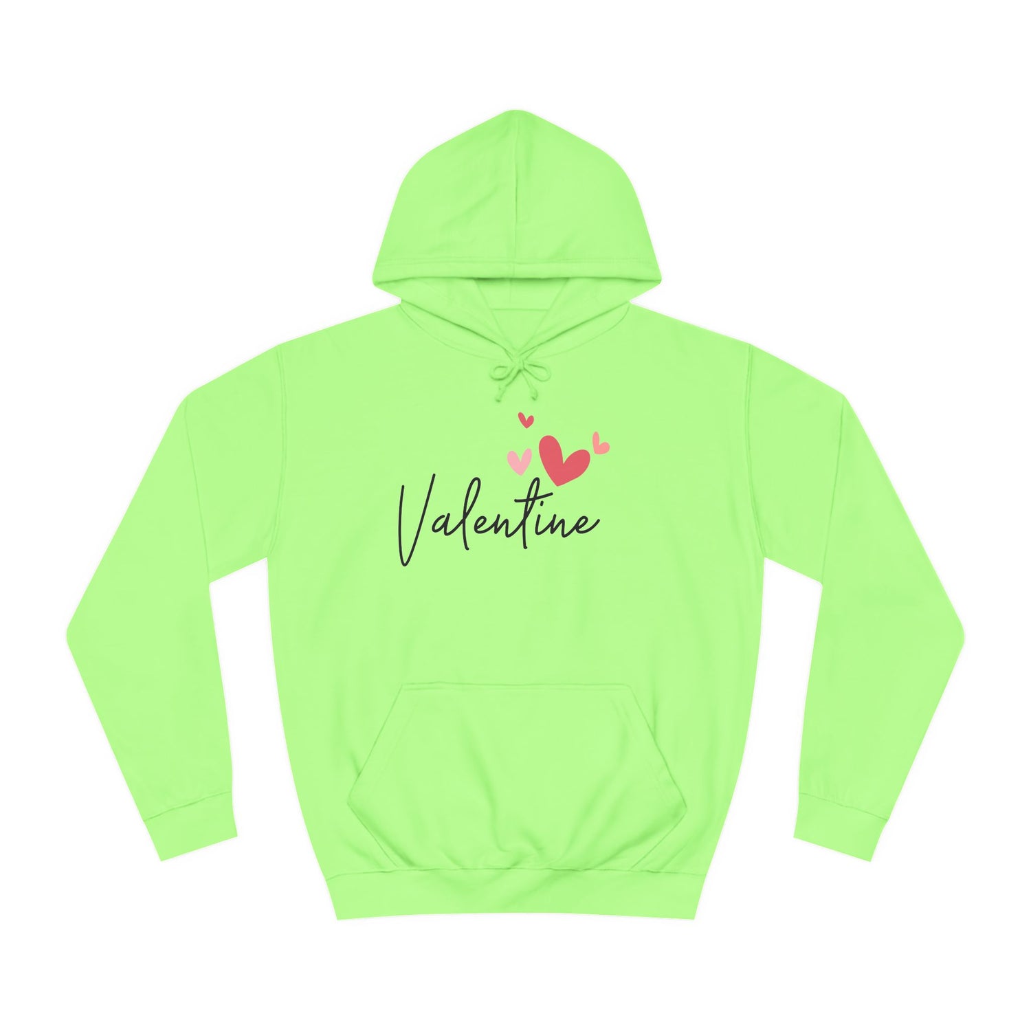 Love Heart Unisex College Hoodie Premium Quality, Comfortable  Stylish Hoodie for Men  Women | Perfect for Valentine&