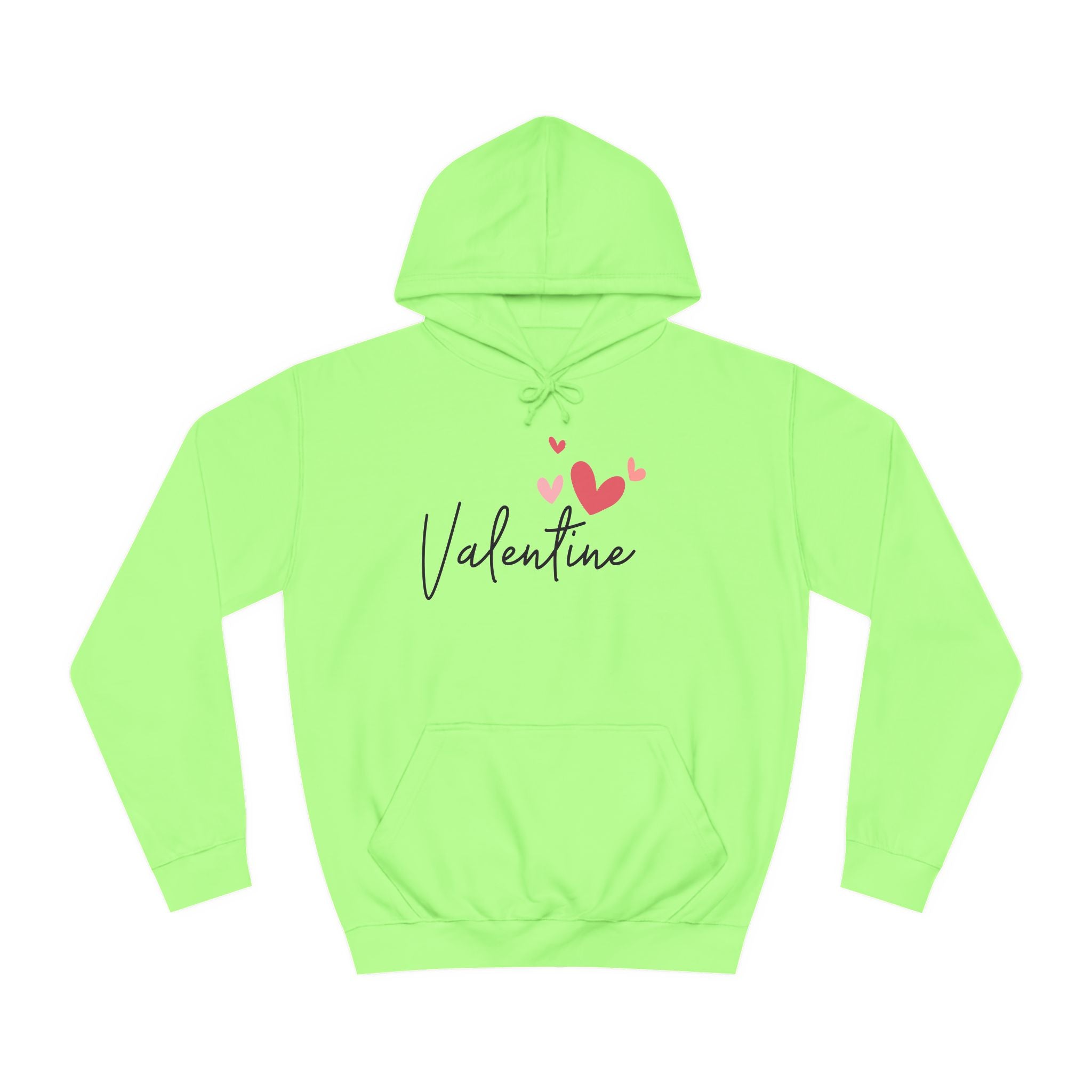 Love Heart Unisex College Hoodie Premium Quality, Comfortable  Stylish Hoodie for Men  Women | Perfect for Valentine&