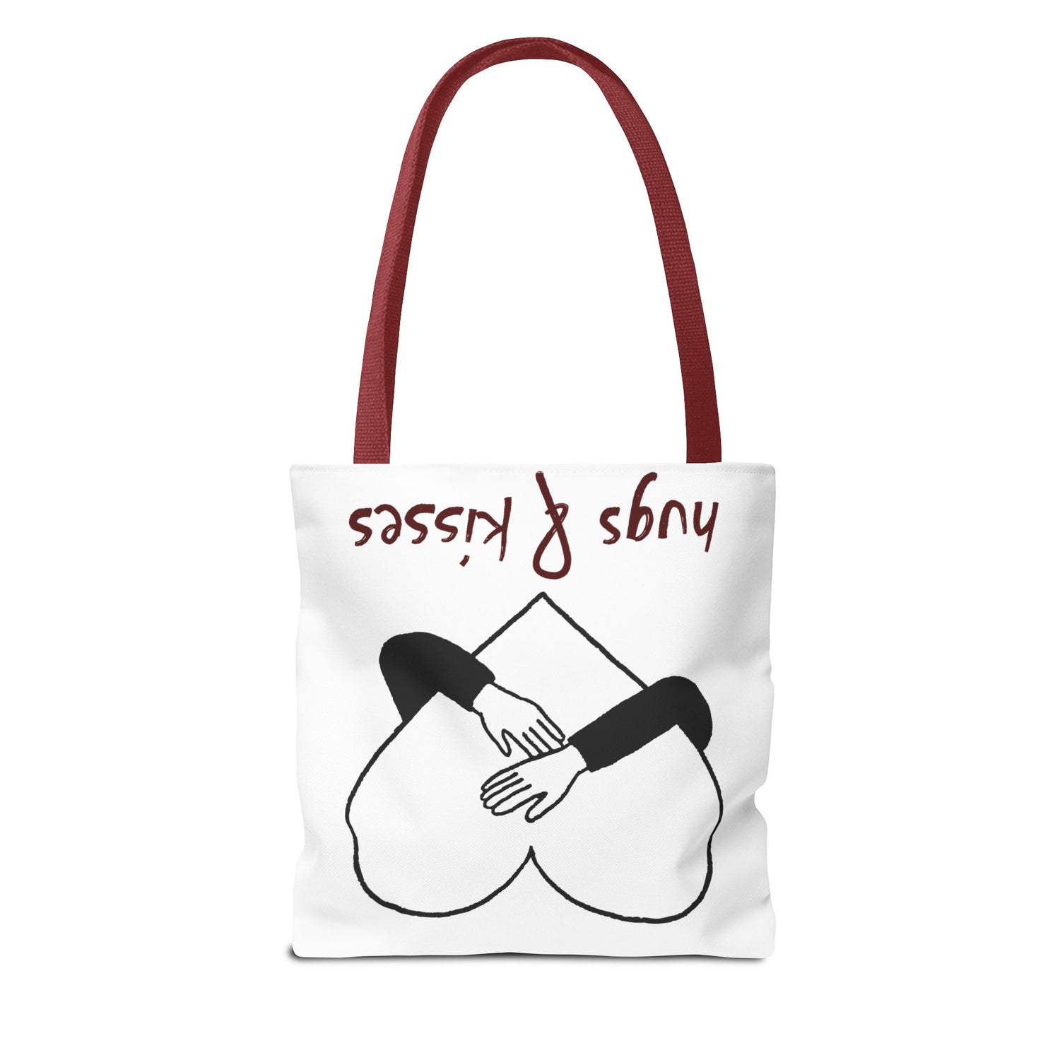 Hug Kiss Tote Bag (AOP) Stylish All-Over Print Tote Bag, Durable  Eco-Friendly | Perfect for Everyday Use, Shopping, or Gifting