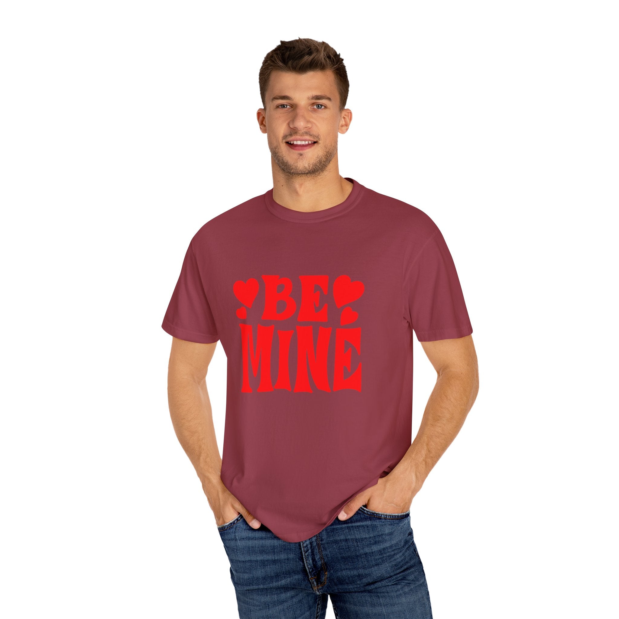 Romantic Graphic Tee, Be Mine T-shirt, Couples Gift, Valentine’s Day Top, Cute Casual Wear, Love Shirt