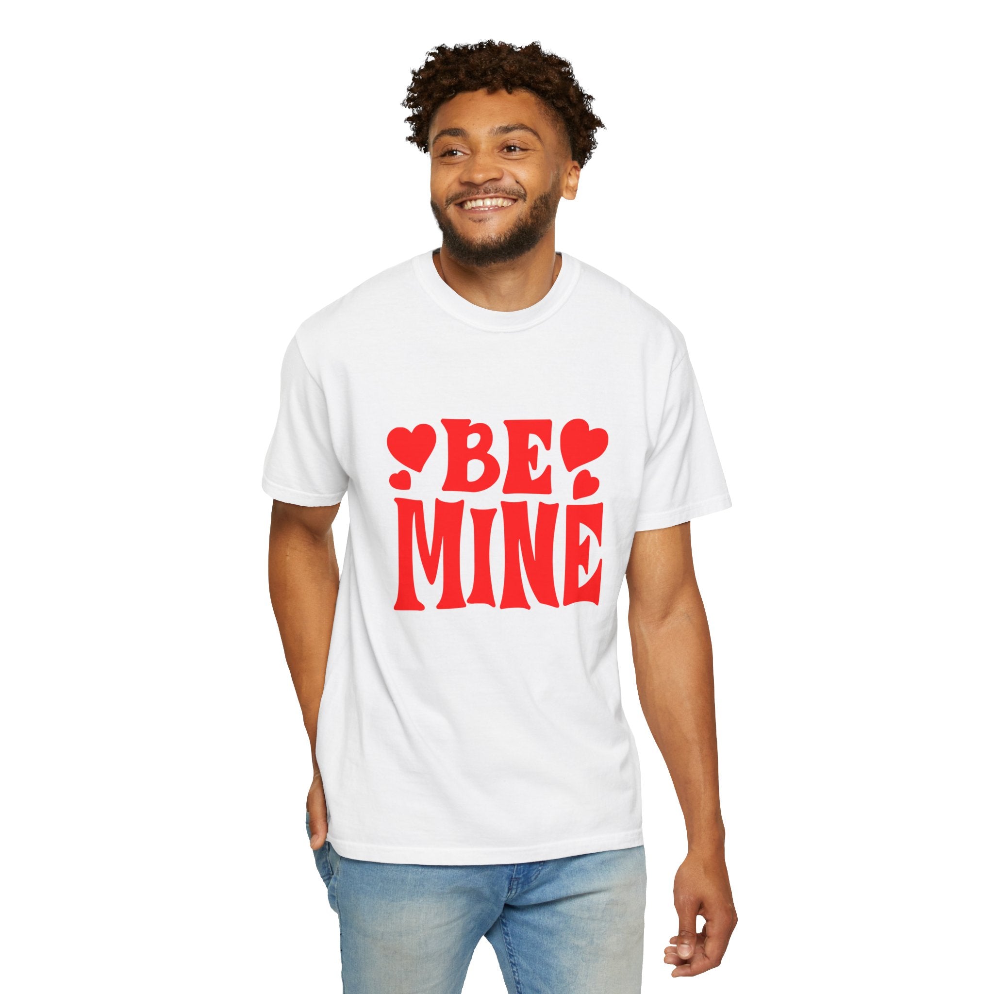 Romantic Graphic Tee, Be Mine T-shirt, Couples Gift, Valentine’s Day Top, Cute Casual Wear, Love Shirt