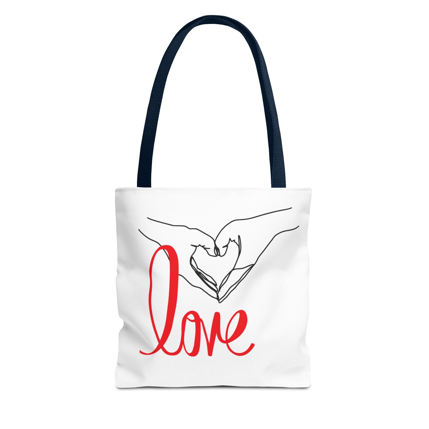 Love Tote Bag (AOP)  Stylish All-Over Print Tote Bag, Durable  Eco-Friendly | Perfect for Shopping, Travel