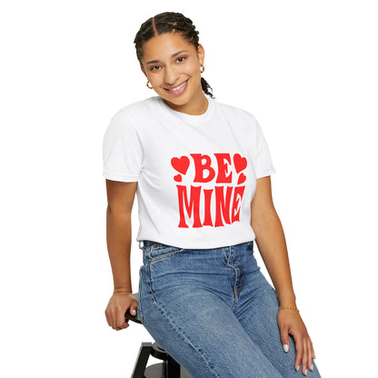 Romantic Graphic Tee, Be Mine T-shirt, Couples Gift, Valentine’s Day Top, Cute Casual Wear, Love Shirt