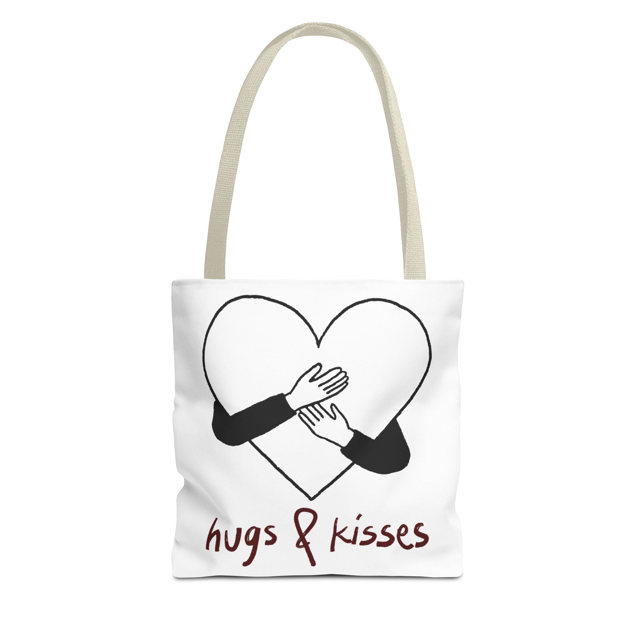 Hug Kiss Tote Bag (AOP) Stylish All-Over Print Tote Bag, Durable  Eco-Friendly | Perfect for Everyday Use, Shopping, or Gifting