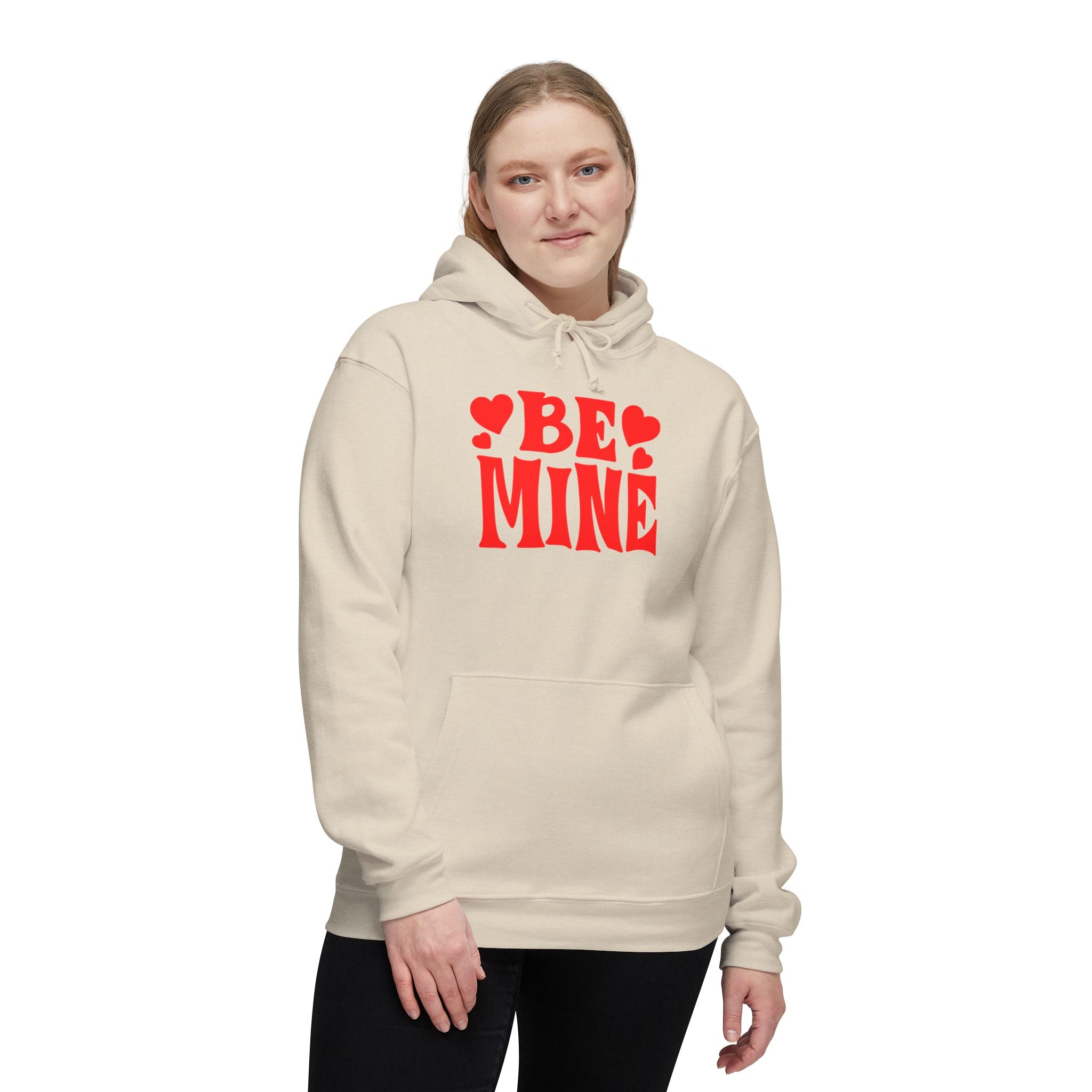 Be Mine Love Unisex Hooded Sweatshirt  Comfortable, Stylish  Premium Quality Hoodie for Men &amp; Women | Perfect for Valentine&