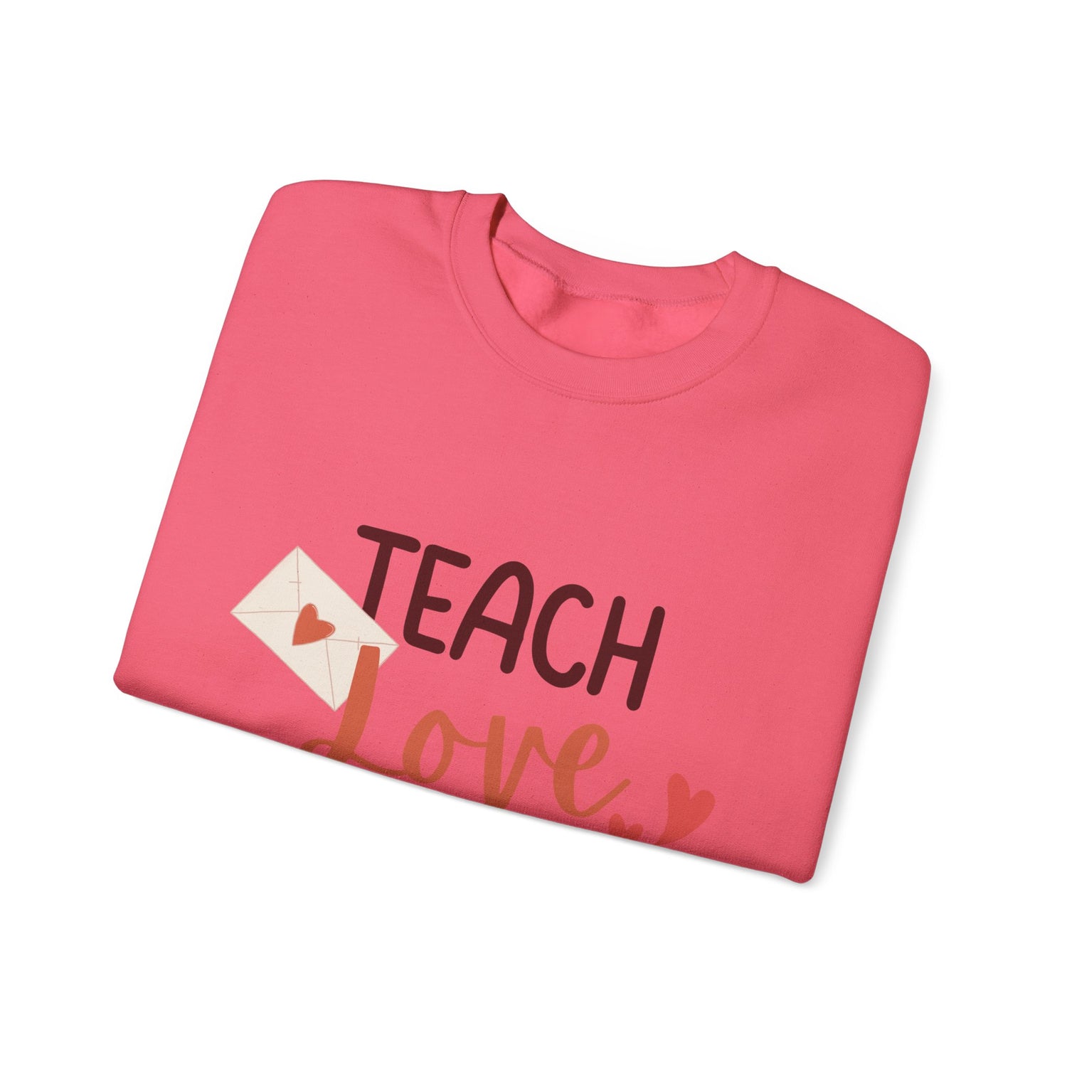 Teach Love Inspire Unisex Heavy Blend™ Crewneck Sweatshirt  Premium Quality, Comfortable  Stylish Sweatshirt for Educators