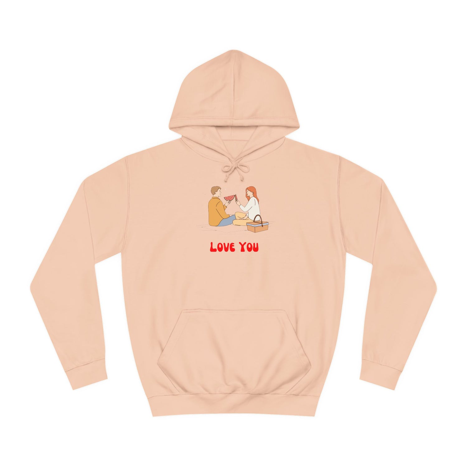 Love Together Unisex College Hoodie  Premium Quality Comfortable &amp; Stylish Hoodie for Couples  Perfect for Everyday Wear or Special Occasion