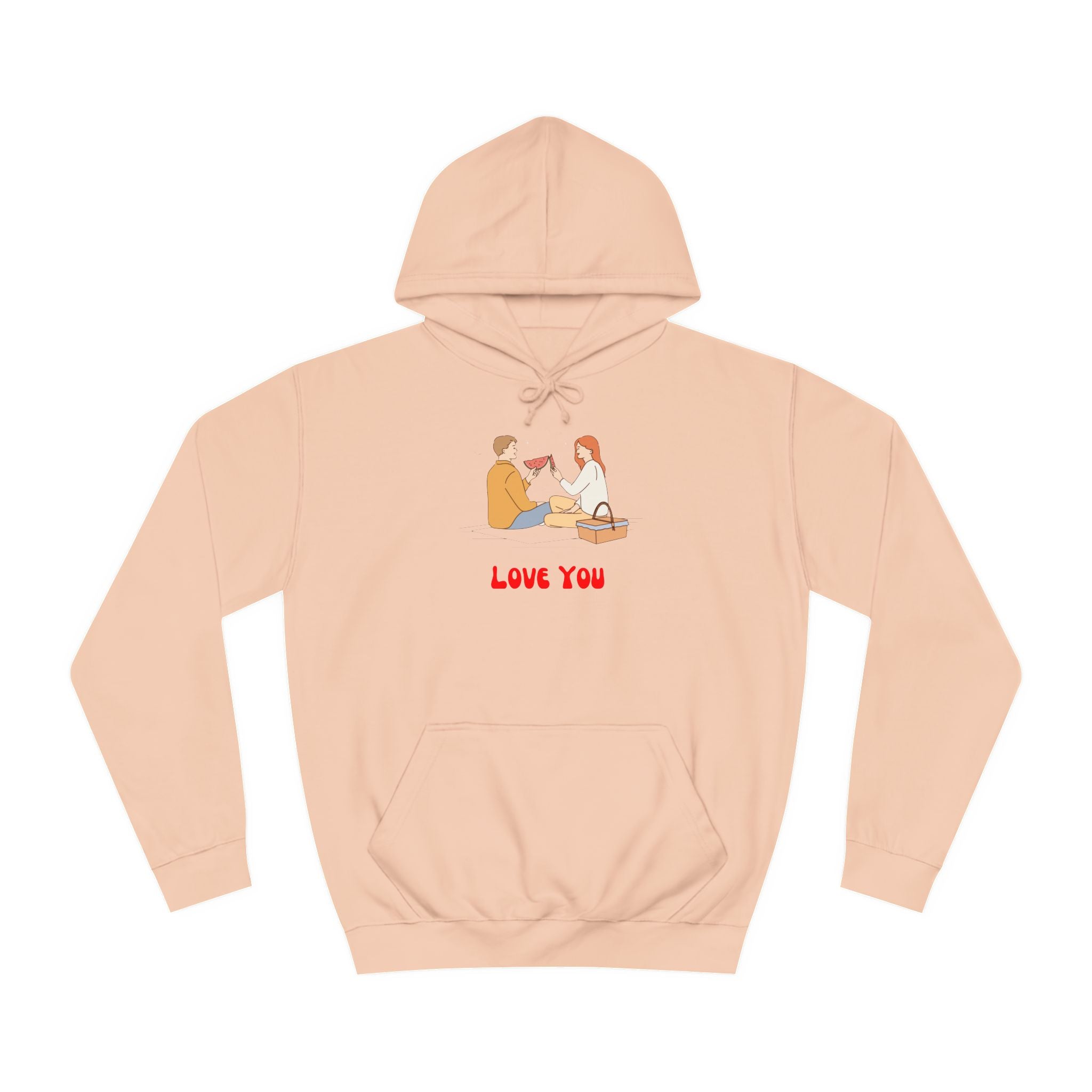Love Together Unisex College Hoodie  Premium Quality Comfortable &amp; Stylish Hoodie for Couples  Perfect for Everyday Wear or Special Occasion