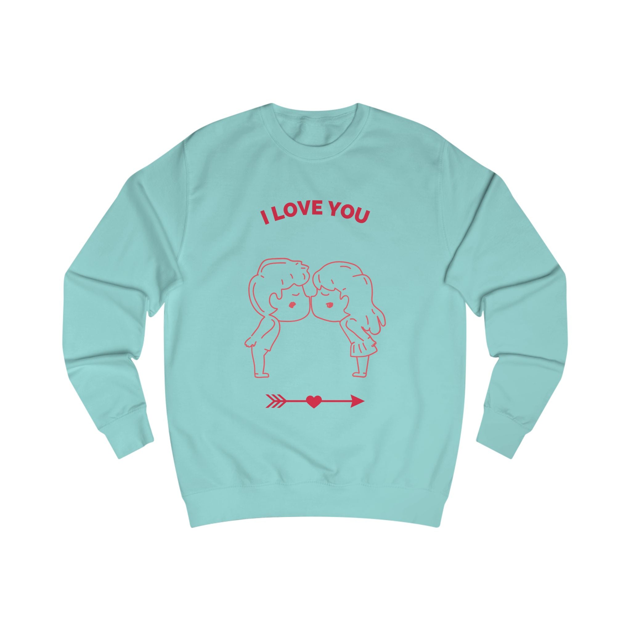 I Love You Unisex Sweatshirt Premium Quality, Comfortable &amp; Stylish Sweatshirt for Men  Women  Perfect for Valentines Day or Everyday Wear