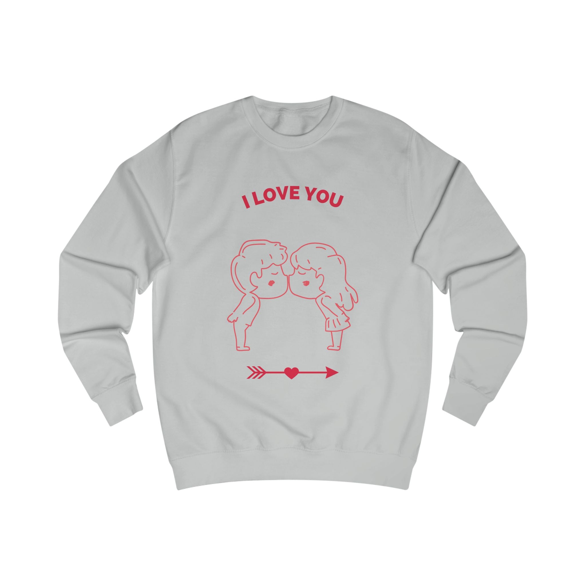 I Love You Unisex Sweatshirt Premium Quality, Comfortable &amp; Stylish Sweatshirt for Men  Women  Perfect for Valentines Day or Everyday Wear