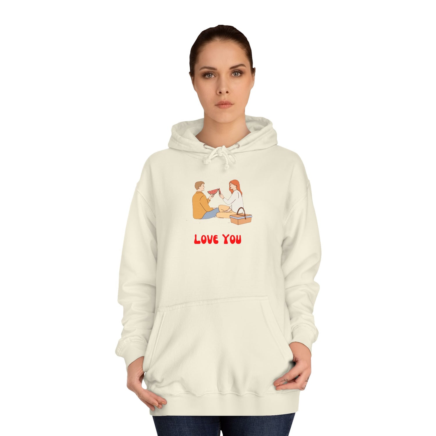 Love Together Unisex College Hoodie  Premium Quality Comfortable &amp; Stylish Hoodie for Couples  Perfect for Everyday Wear or Special Occasion