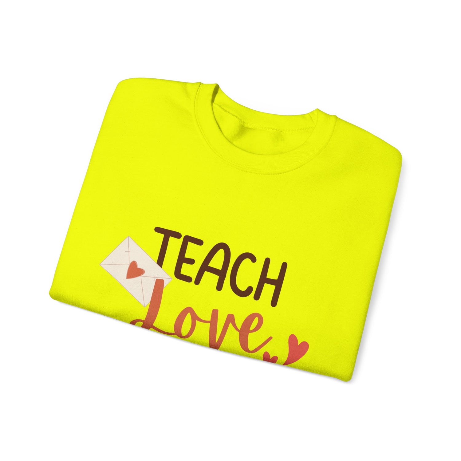 Teach Love Inspire Unisex Heavy Blend™ Crewneck Sweatshirt  Premium Quality, Comfortable  Stylish Sweatshirt for Educators