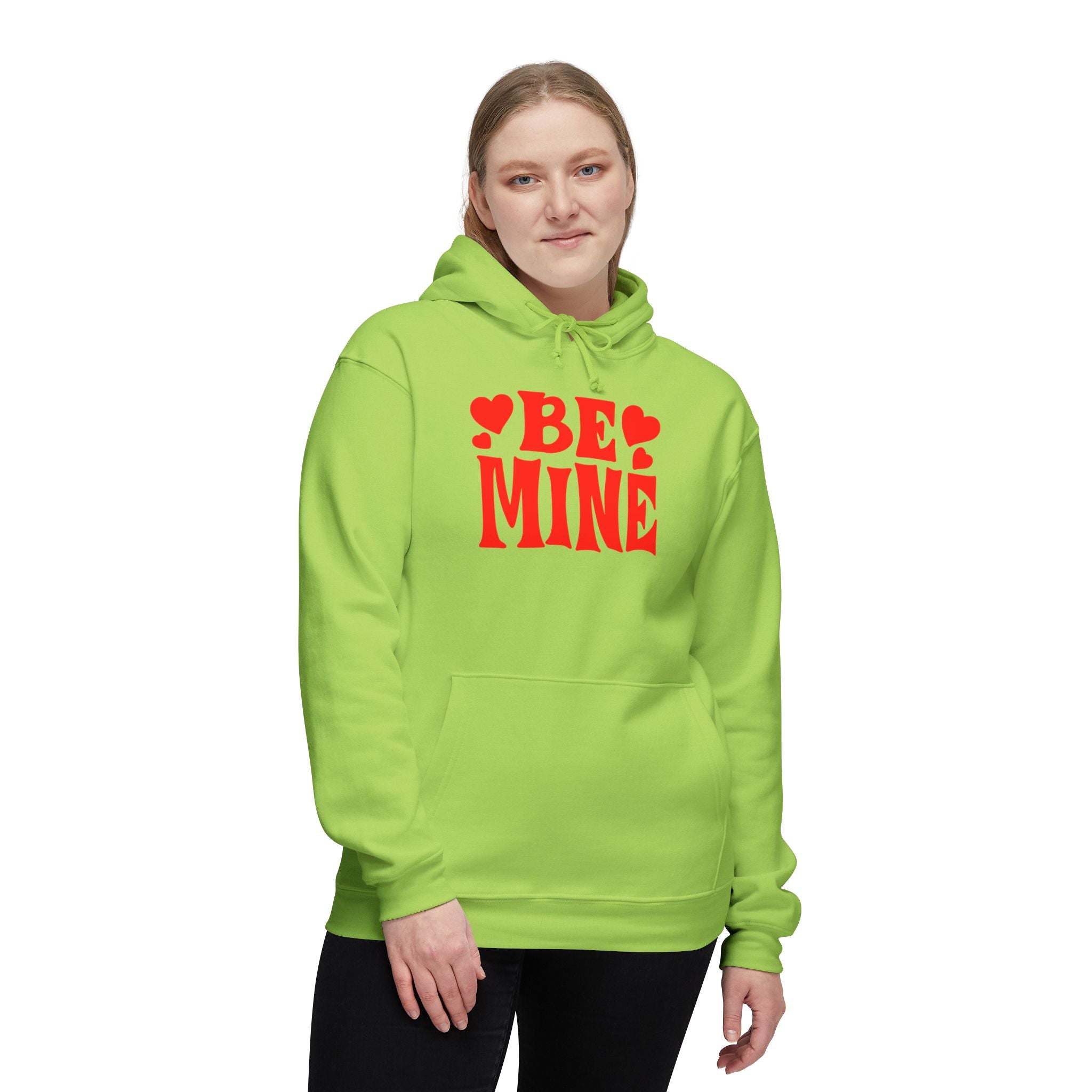 Be Mine Love Unisex Hooded Sweatshirt  Comfortable, Stylish  Premium Quality Hoodie for Men &amp; Women | Perfect for Valentine&