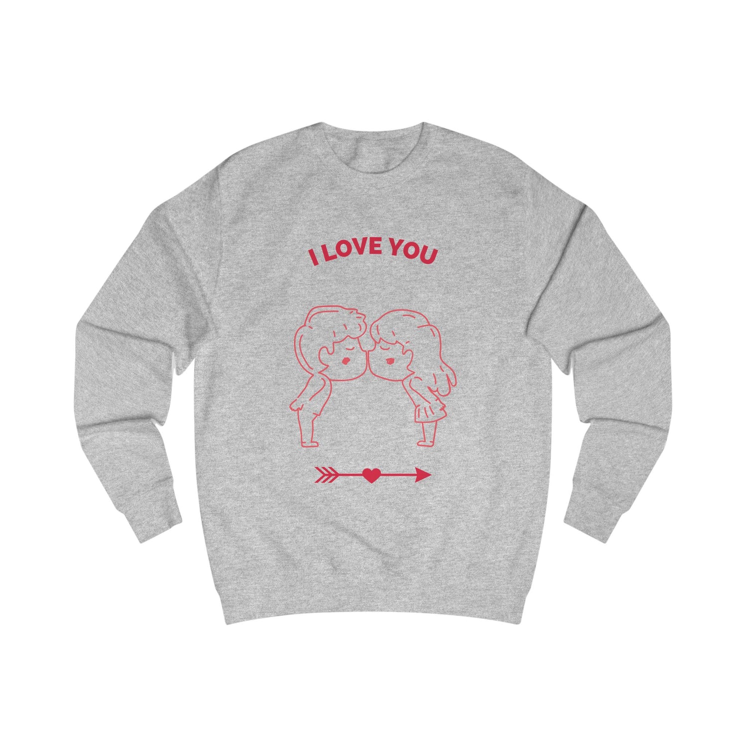 I Love You Unisex Sweatshirt Premium Quality, Comfortable &amp; Stylish Sweatshirt for Men  Women  Perfect for Valentines Day or Everyday Wear