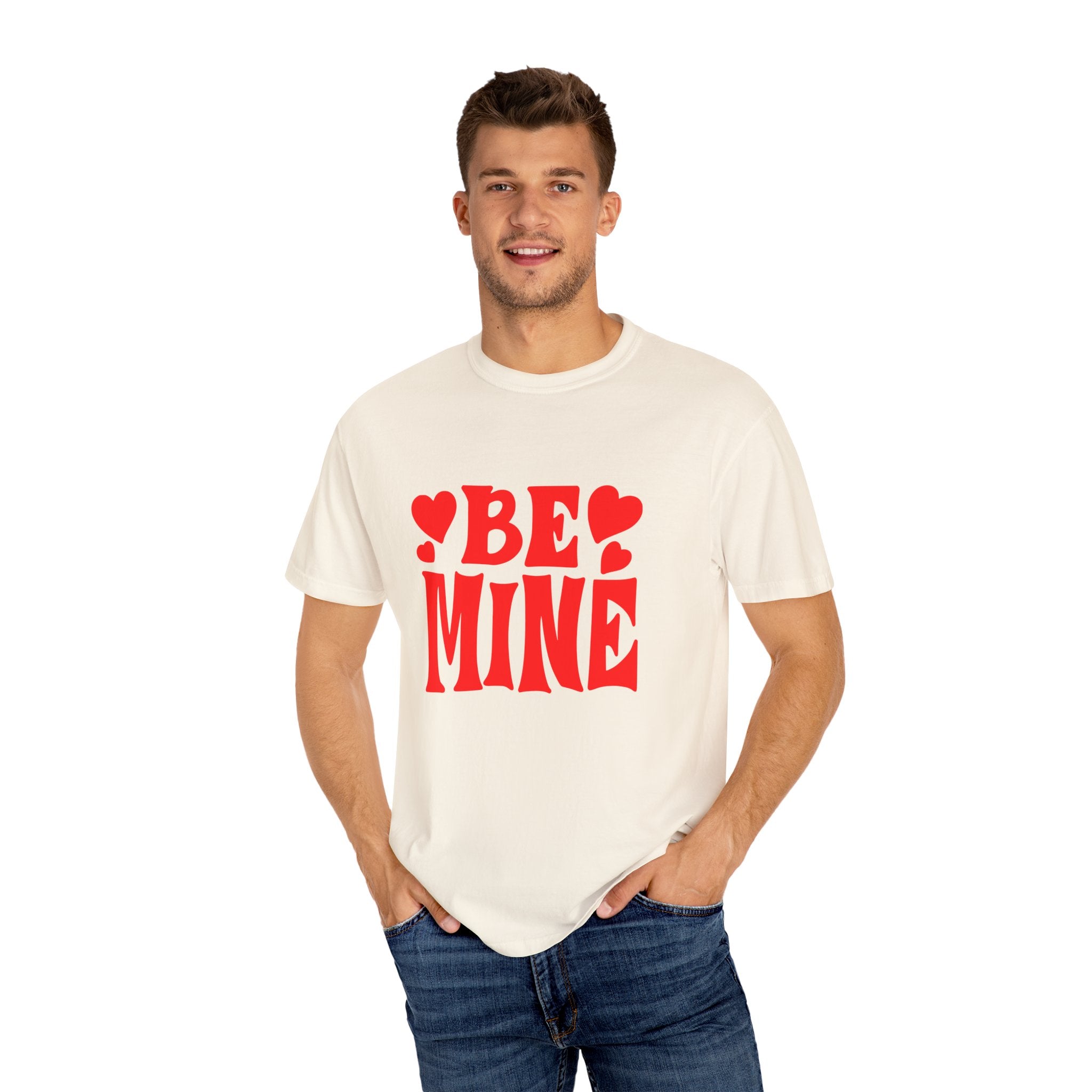 Romantic Graphic Tee, Be Mine T-shirt, Couples Gift, Valentine’s Day Top, Cute Casual Wear, Love Shirt