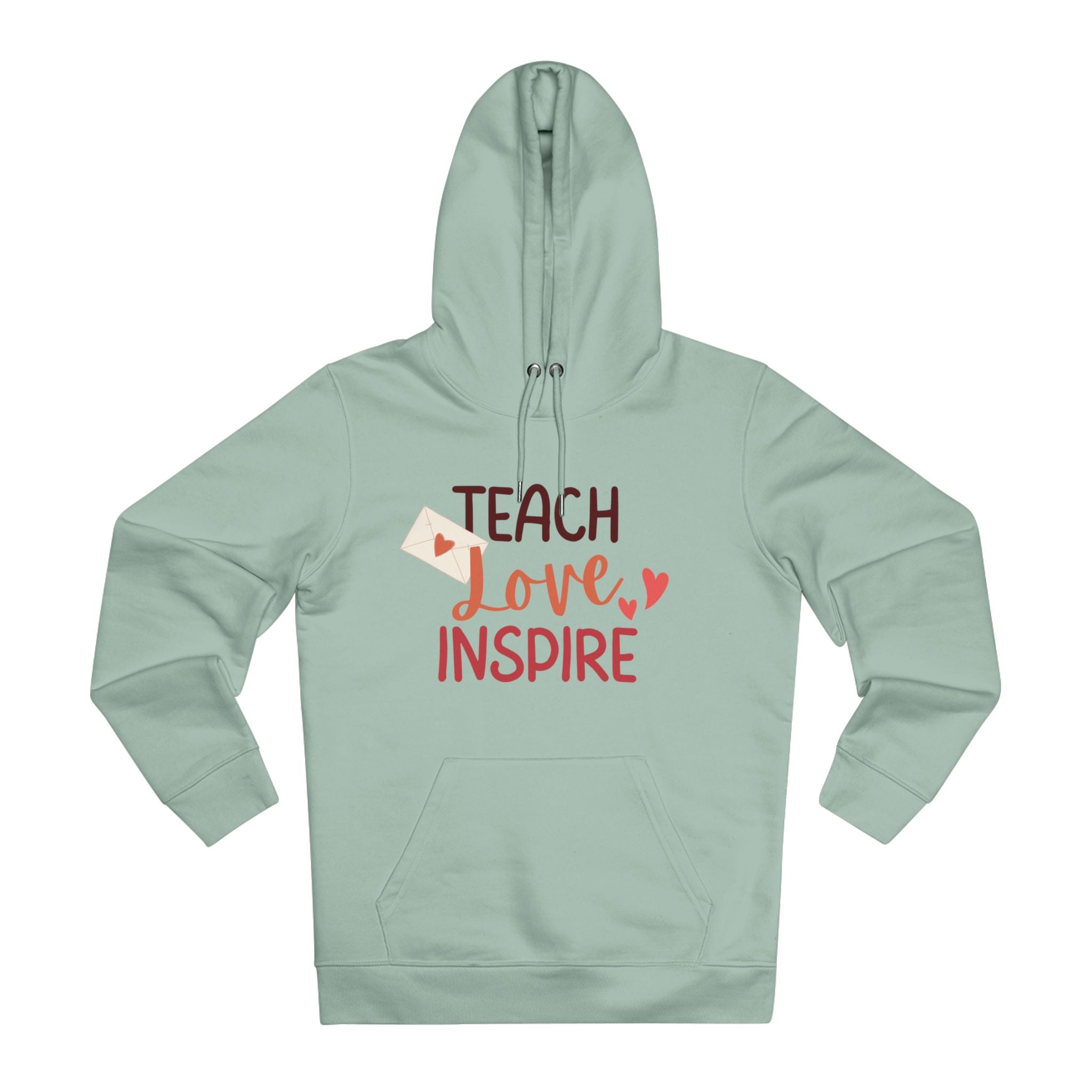 Teach Love Inspire Unisex College Hoodie  Premium Quality, Comfortable  Stylish Hoodie for Educators and Inspiration Seekers